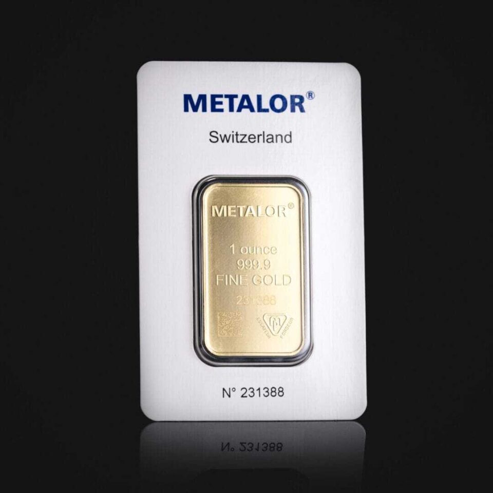 1oz Gold Bar
