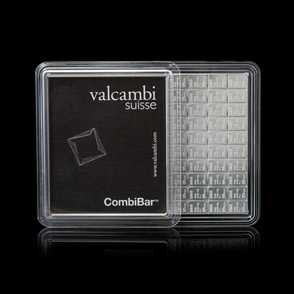 100g Valcambi Silver Bar
