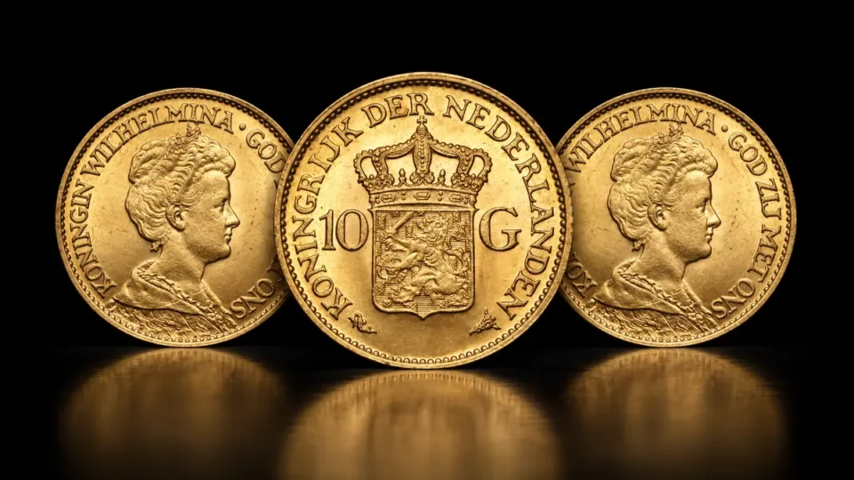 10 Dutch Guilders Gold Coin