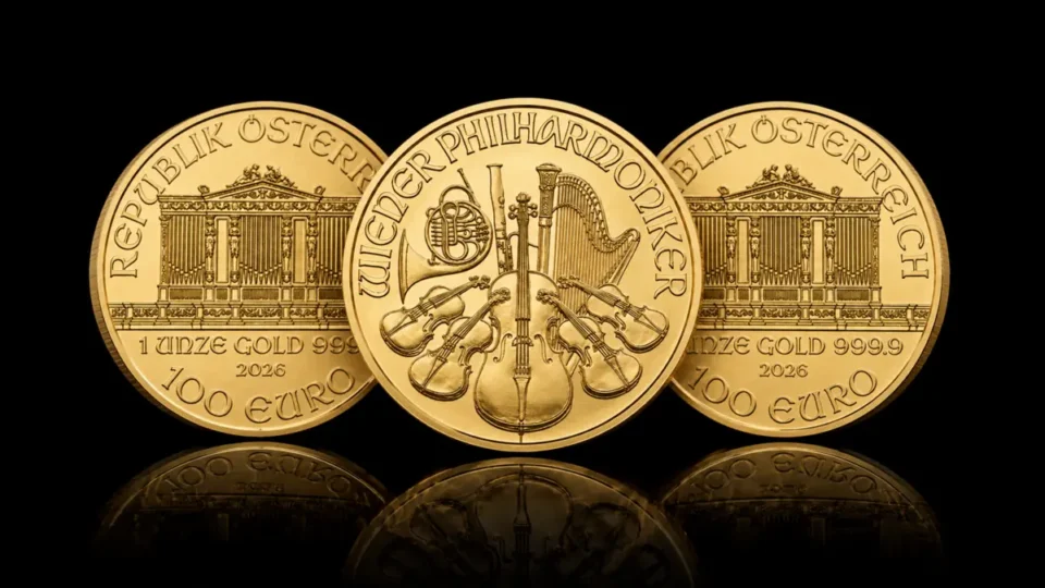 1oz Vienna Philharmonic Gold Coin