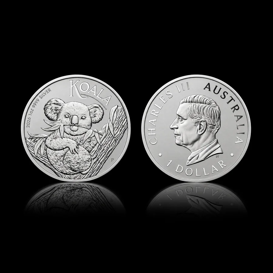 Australian Koala Silver Coin 