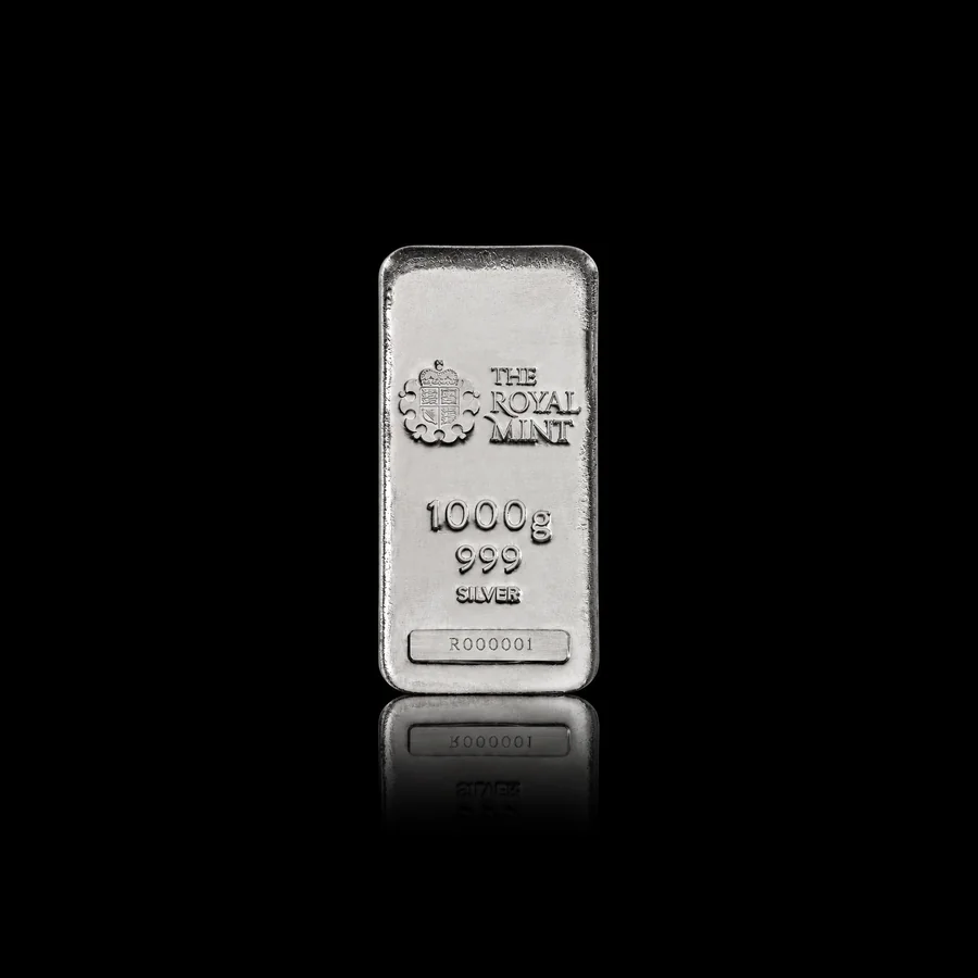 Royal Mint 1kg Silver Bar