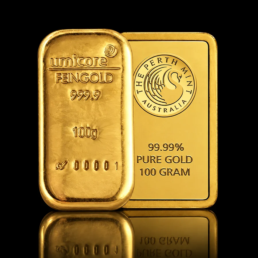 LBMA Bars 100g