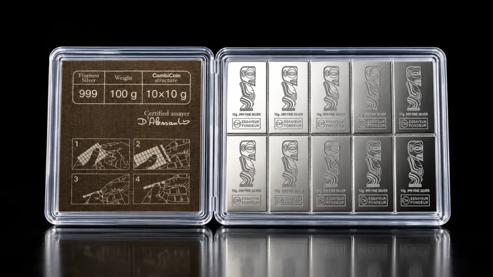 10 x 10g Silver CombiCoin | Valcambi
