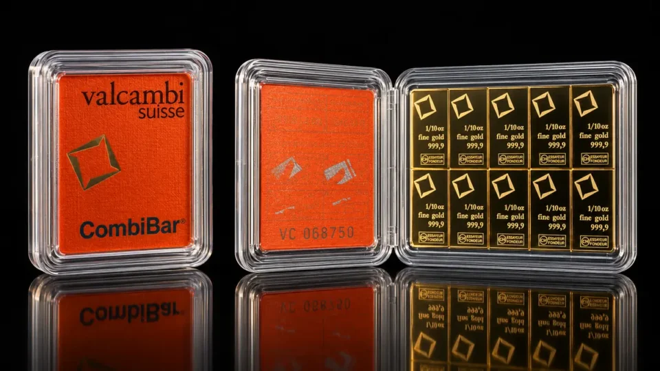50g Valcambi Gold Bar